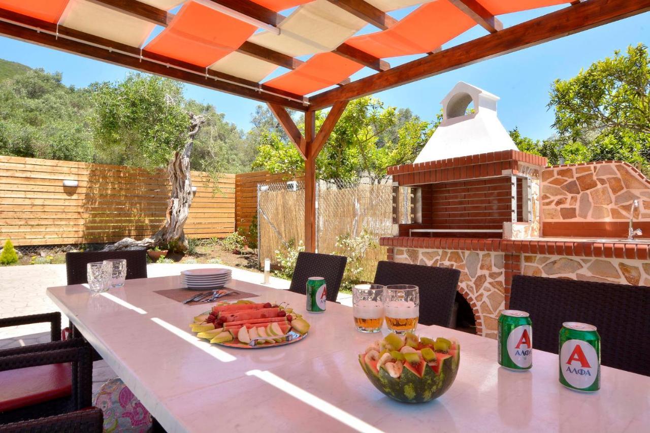 La Casa Del Sole Villa Halikounas Eksteriør bilde
