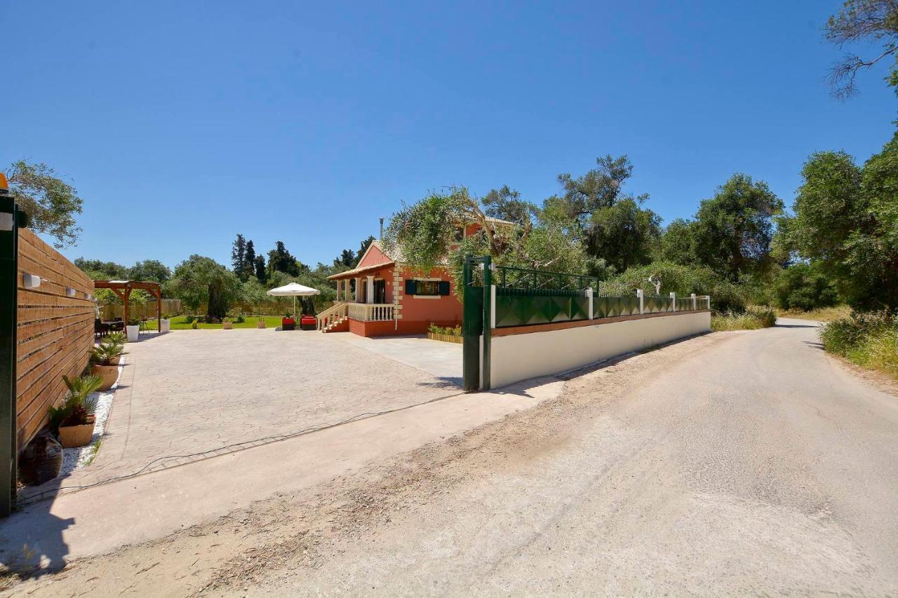 La Casa Del Sole Villa Halikounas Eksteriør bilde